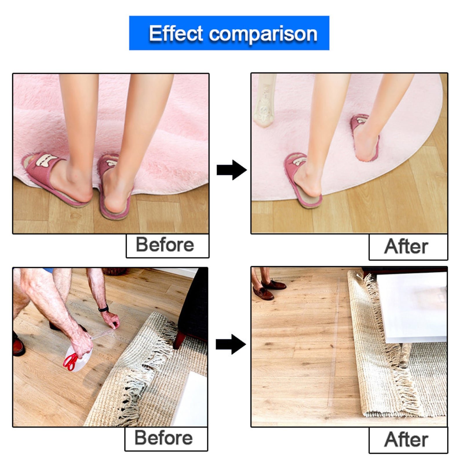 Hot Sale Reusable Multipurpose Heavy Duty Adhesive Two Double Sided Cinta Tape 5M Pu Nano Tape