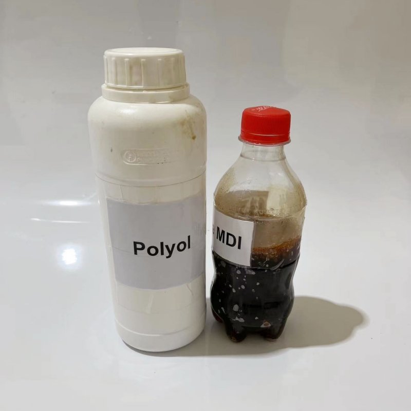 Polyurethane Adhesive Resin Glue Raw Materials Blend Polyol And Isocyanate For Sale