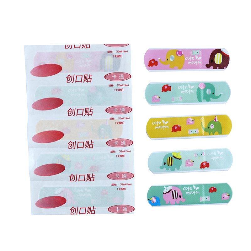 Waterproof Elastic Plastic Plaster Bandaid Handyplast Micropore Pe First Aid Adhesive Bandages