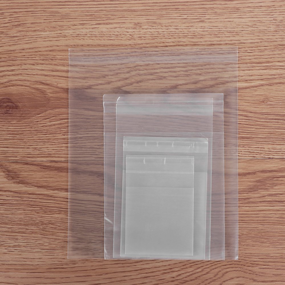 Transparent Frosted Candy Cookie Gift Bag Adhesive Seal OPP Cookie Bags Party Candy Snack Pouch Packaging Bag