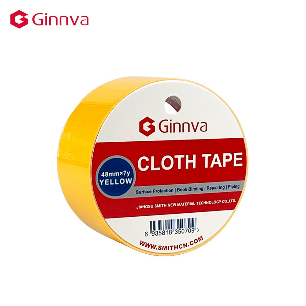 Bulk Hot Melt Adhesive 25mm Polyester Cloth Tape Single-Sided Strong Adhesion for Bag and Carton Sealing B2B Selling