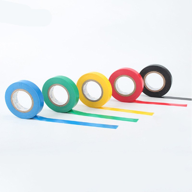 Bailida Yiwu Factory High Quality Osaka Manufacturer Flame Retardant Wire Cable Black Log Roll Adhesive PVC Electrical Insulation Tape