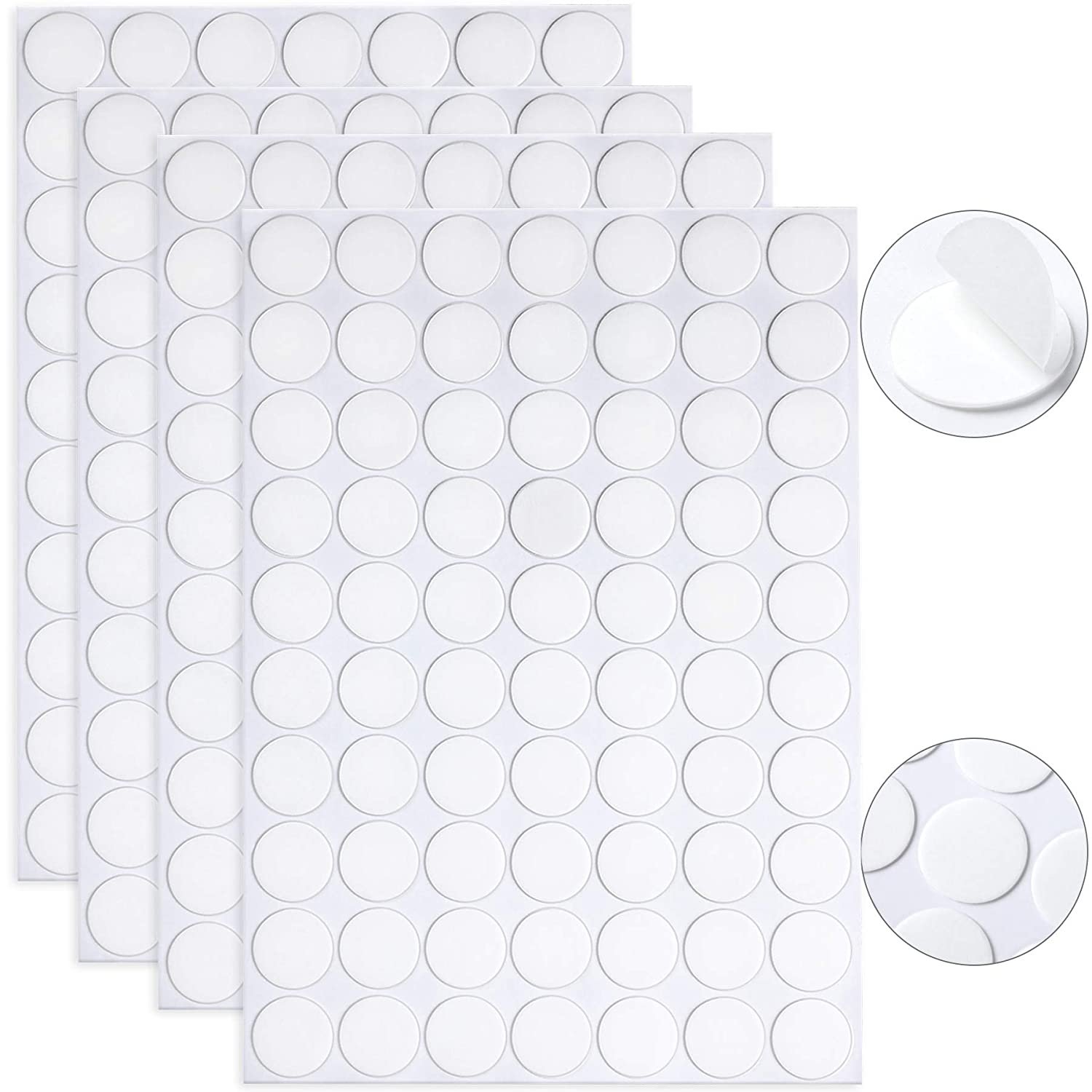 The manufacturer Provides High-quality Strong Adhesive Transparent 3m Round Adhesive Double-sided Adhesive glue Clear dot