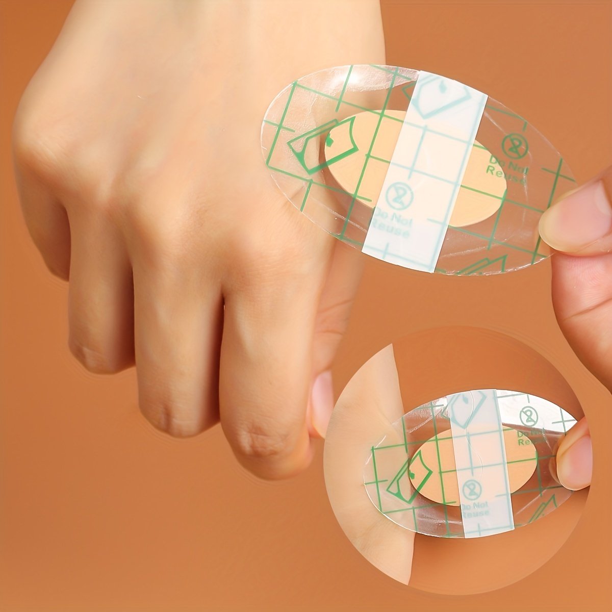 Foot Bandages Hydrocolloid Seal Adhesive Stickers Blister Plaster for Heel Toe