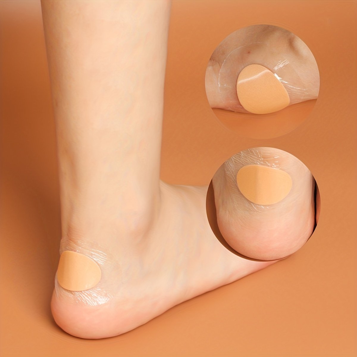Foot Bandages Hydrocolloid Seal Adhesive Stickers Blister Plaster for Heel Toe
