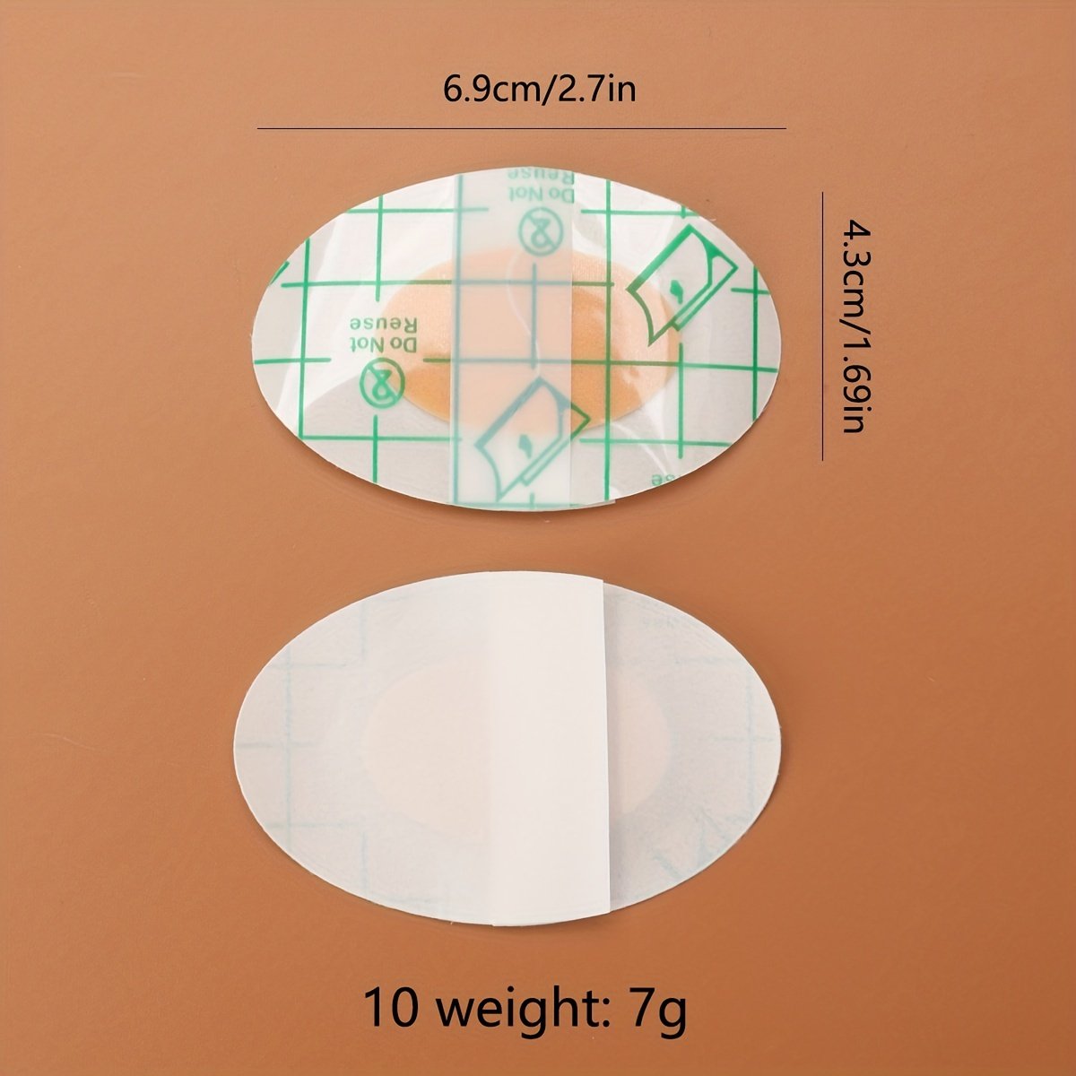 Foot Bandages Hydrocolloid Seal Adhesive Stickers Blister Plaster for Heel Toe