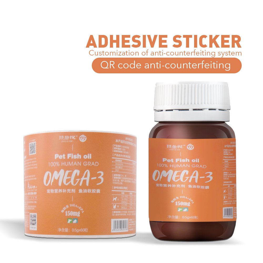 customized waterproof matte roll sticky self adhesive labels etiquette shipping box packaging security seal thank you stickers