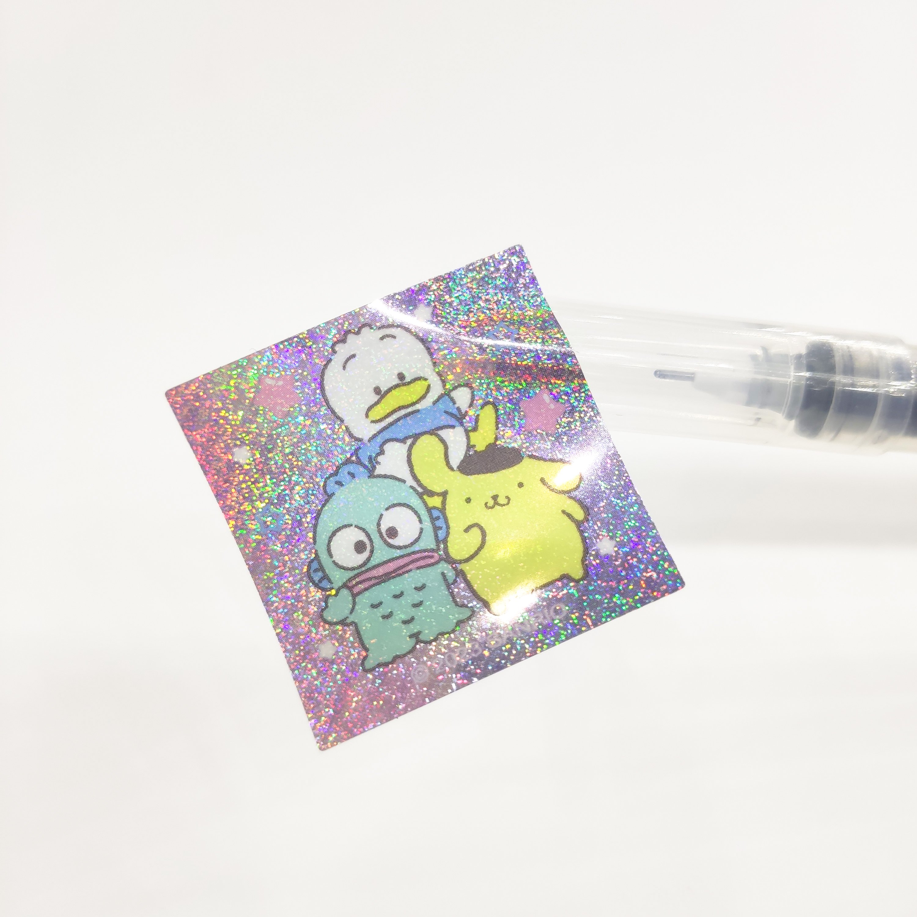 Custom Vinyl Die-cut Stickers Costume Die Cut Glitter Stickers Custom Wholesale Made Die Cut Sticker