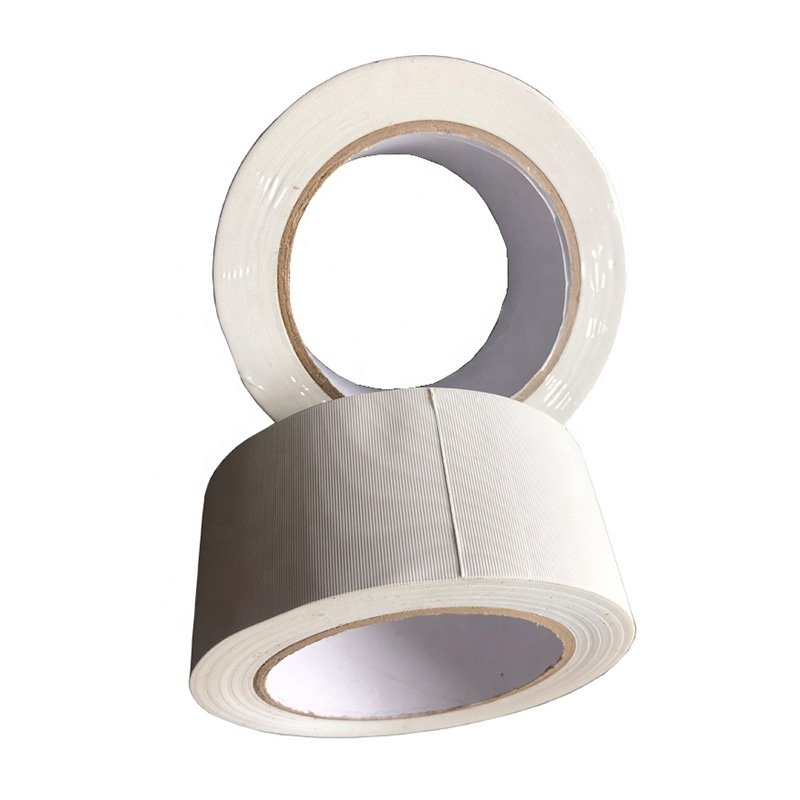 Special Designed PVC Plastering Hand teared Construction Protection Tape Embossed No Residual Adhesive