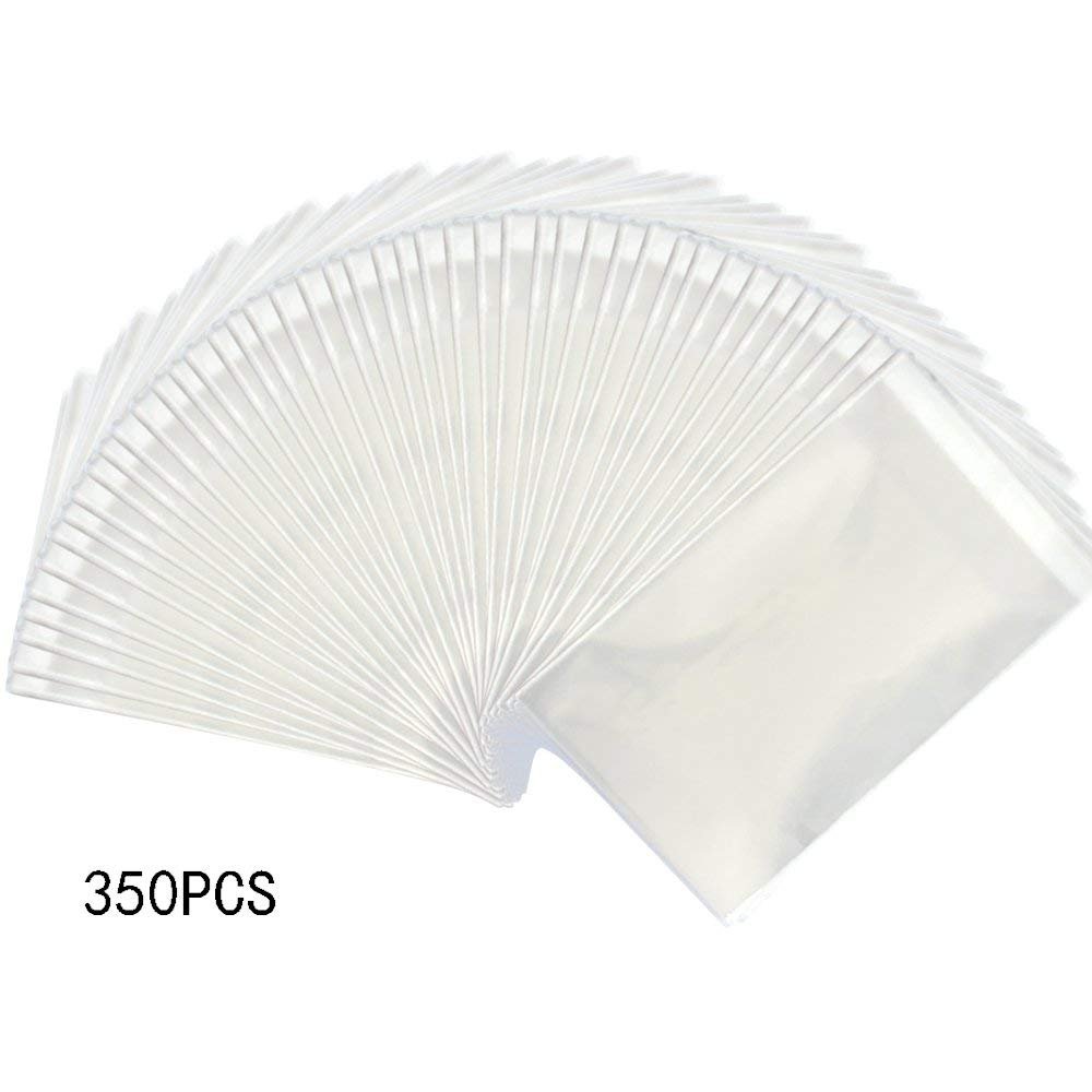 Clear poly bag food cookie snack clothing packing self adhesive plastic pp bag