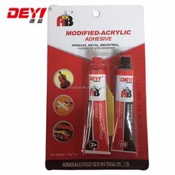 DY-10 Transparent rapid 5 minutes adhesive acrylic glue for daily necessities