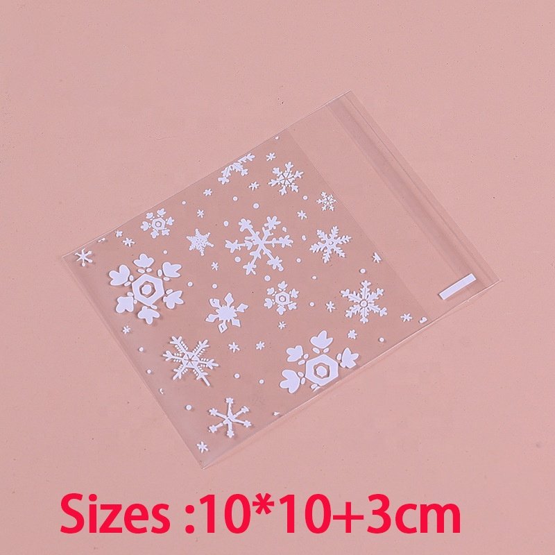 Wholesale Price Adhesive Treat Bags Clear Self Sealing OPP Plastic Bags For Bakery Cookies Goodies Candy