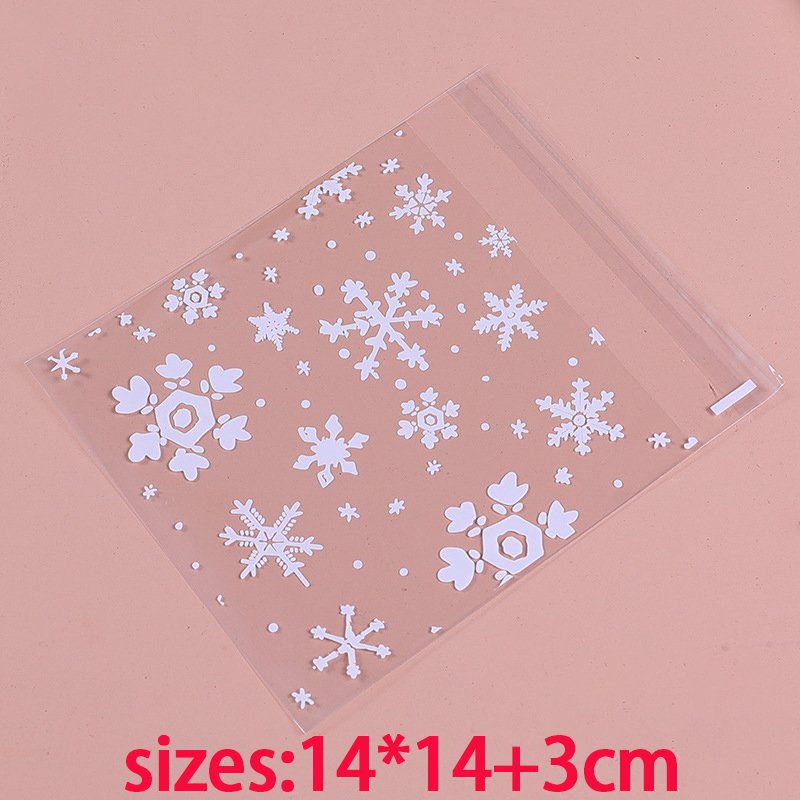 Wholesale Price Adhesive Treat Bags Clear Self Sealing OPP Plastic Bags For Bakery Cookies Goodies Candy