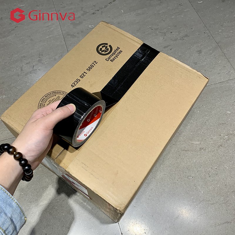 black self adhesive cloth tape