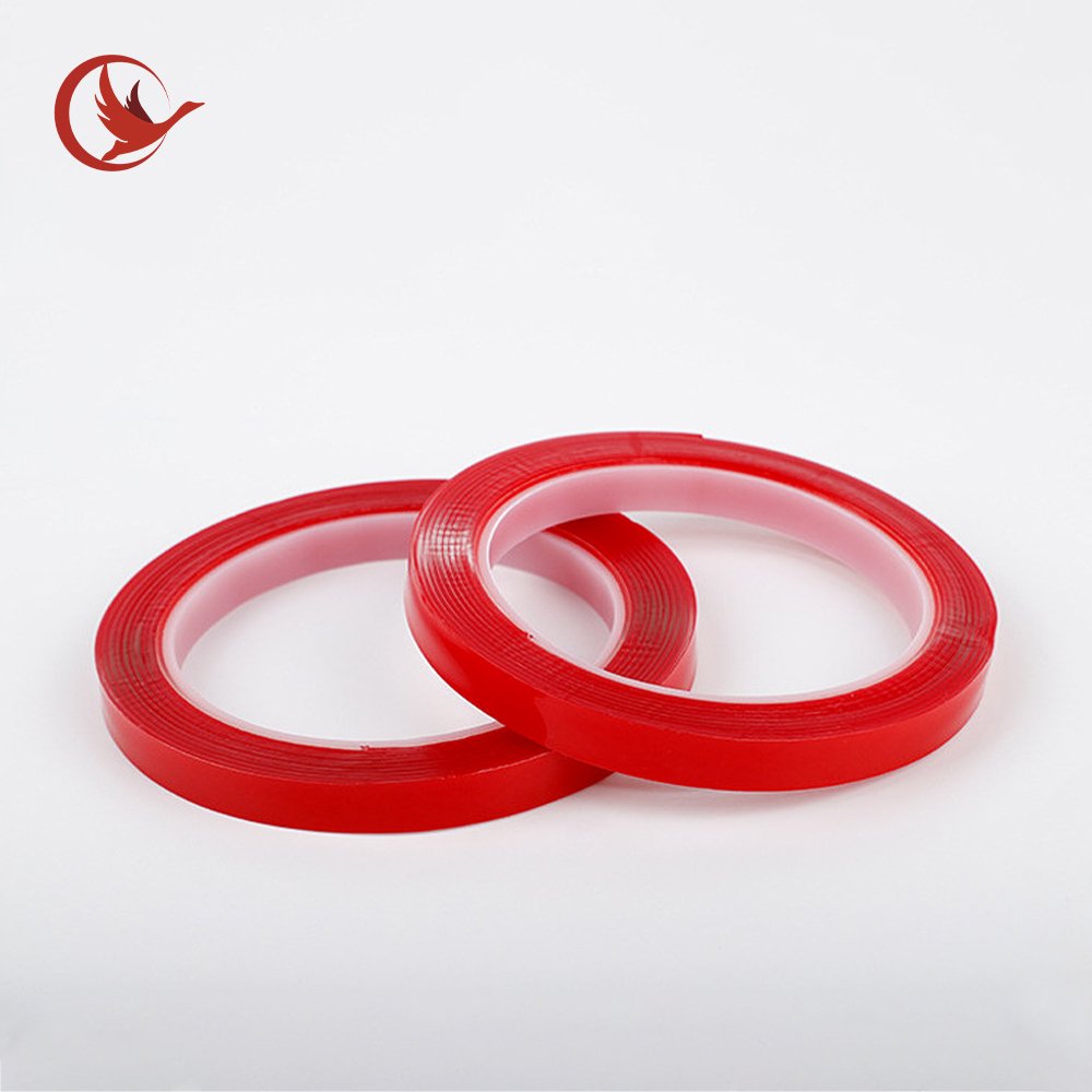 Double sided acrylic foam transparent tape, used for wall posters and outdoor cars, with strong adhesion and heat resistance