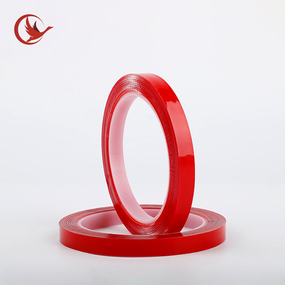 Double sided acrylic foam transparent tape, used for wall posters and outdoor cars, with strong adhesion and heat resistance