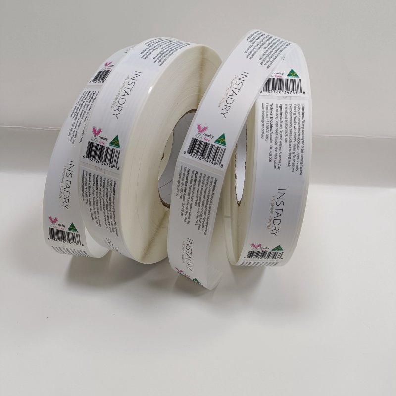 Sticker for juice bottle self adhesive vinyl waterproof sticker custom printing packaging label