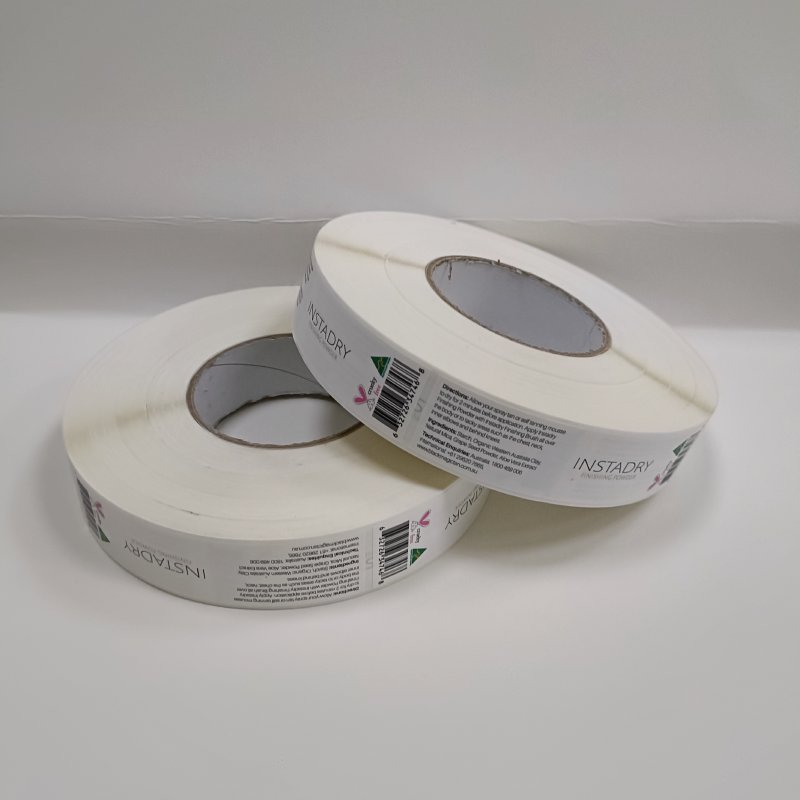 Sticker for juice bottle self adhesive vinyl waterproof sticker custom printing packaging label
