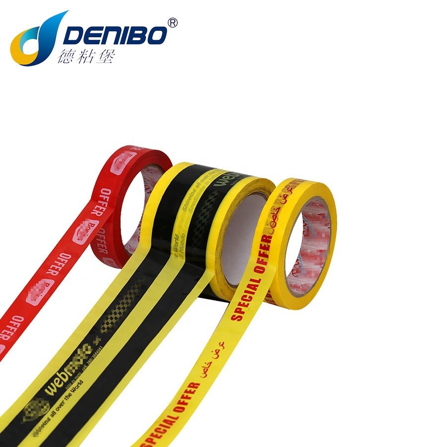 With Logo Printed Atapeive Tape Carton Box Bopp Hot M Stationery Tapeelt Adhesive Tape Paper Core CN;GUA China Waterproof Print1