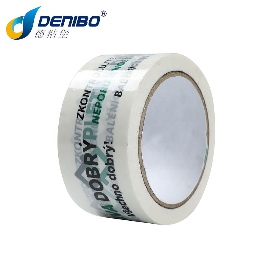 With Logo Printed Atapeive Tape Carton Box Bopp Hot M Stationery Tapeelt Adhesive Tape Paper Core CN;GUA China Waterproof Print1