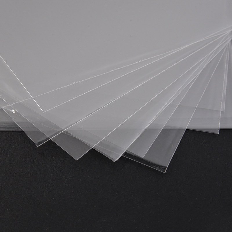 Custom logo resealable transparent self adhesive OPP plastic clothing T shirt bag