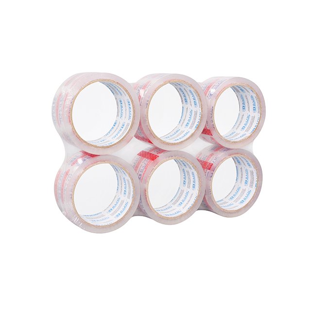 Custom Logo Printed Boop Adhesive Clear Packaging Tape Waterproof Acrylic Double Sealing Tape Bopp Offer Printing 10 Days CN;GUA