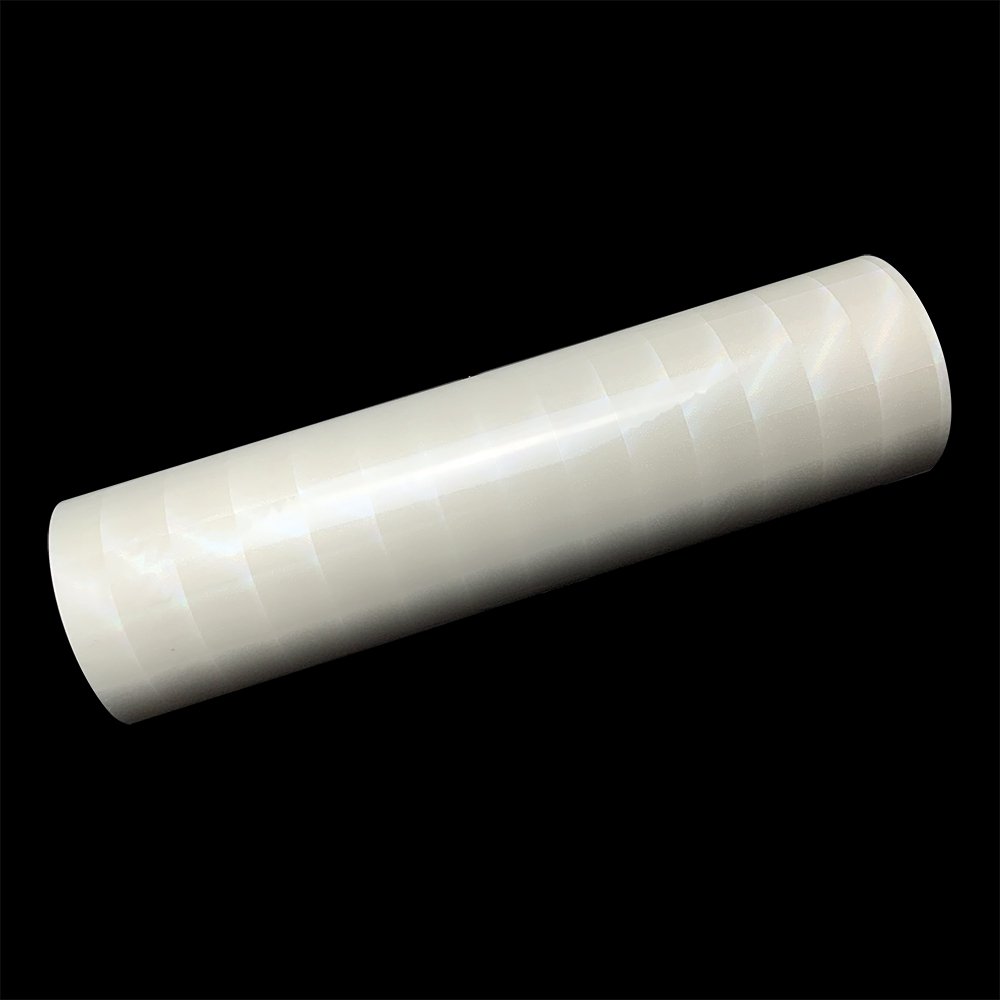 OEM plastic film laminating adhesive cross glitter hologram lamination film