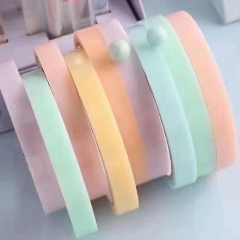 Tik Tok Colorful Anti Stress Toys Sticky Ball Adhesive Tape Diang Balls Stick Into Balls Tape 20M