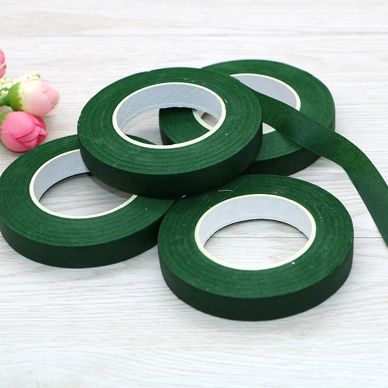 Paper Garland Tape Artificial Flower Fixed Supplies DIY Wreath Flores Garland Supplies Tape for Wedding Decoration Waterproof