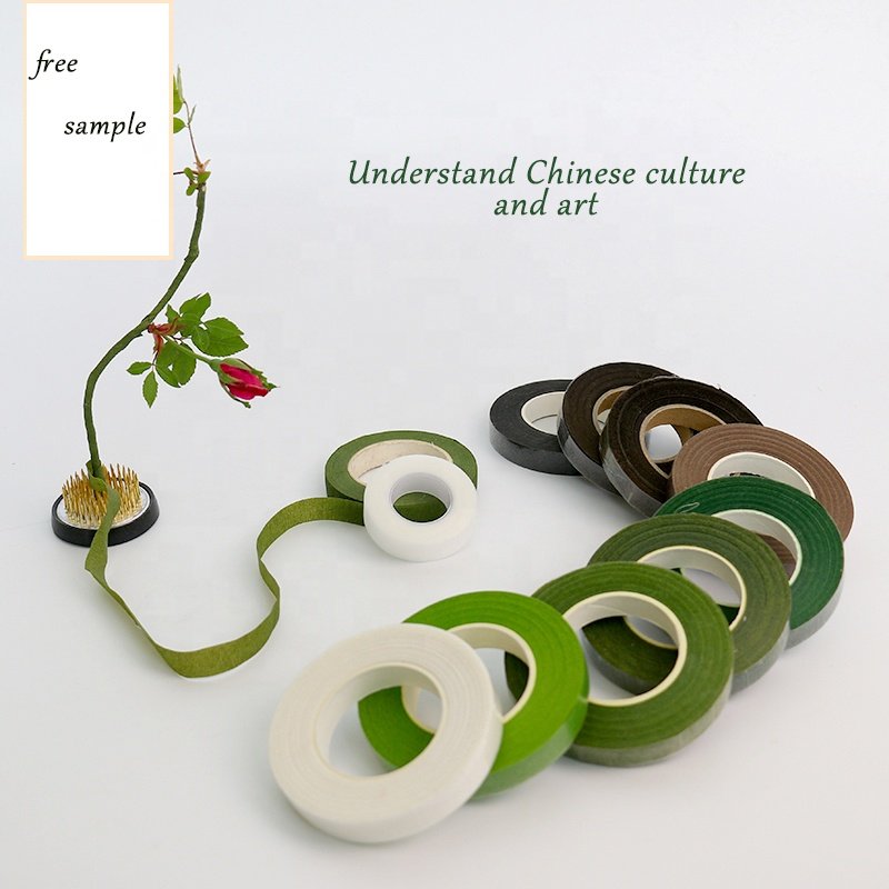 Paper Garland Tape Artificial Flower Fixed Supplies DIY Wreath Flores Garland Supplies Tape for Wedding Decoration Waterproof