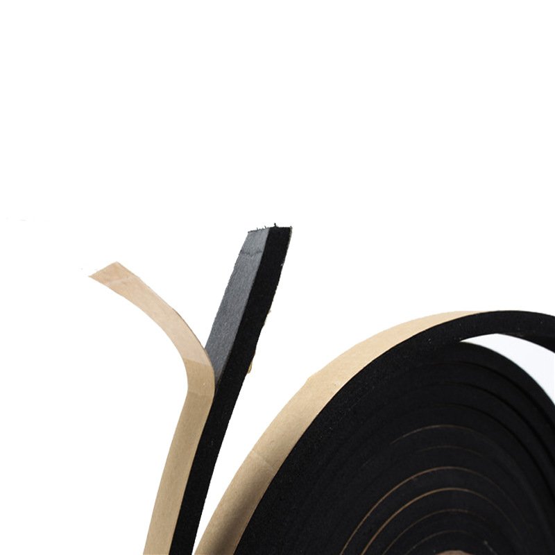 Strong Adhesion Red Soft Mounting 150MIC Hot Melt Adhesive PE Double Sided Foam Tape