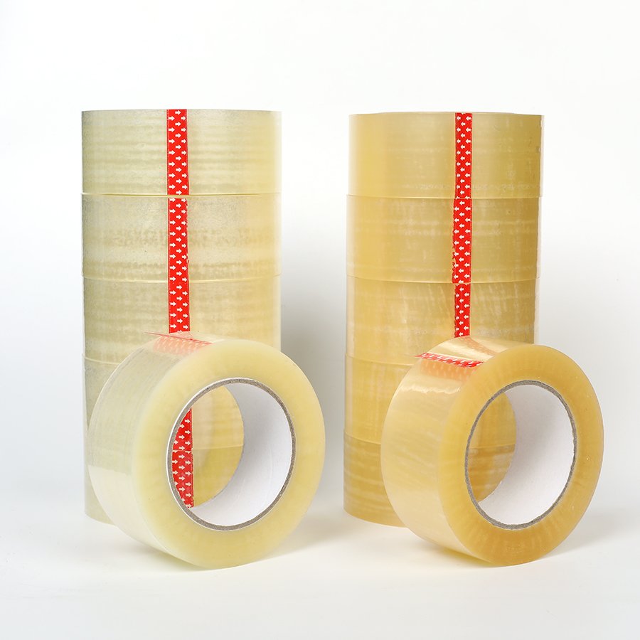 bopp label box sealing adhesive tape with logo specification