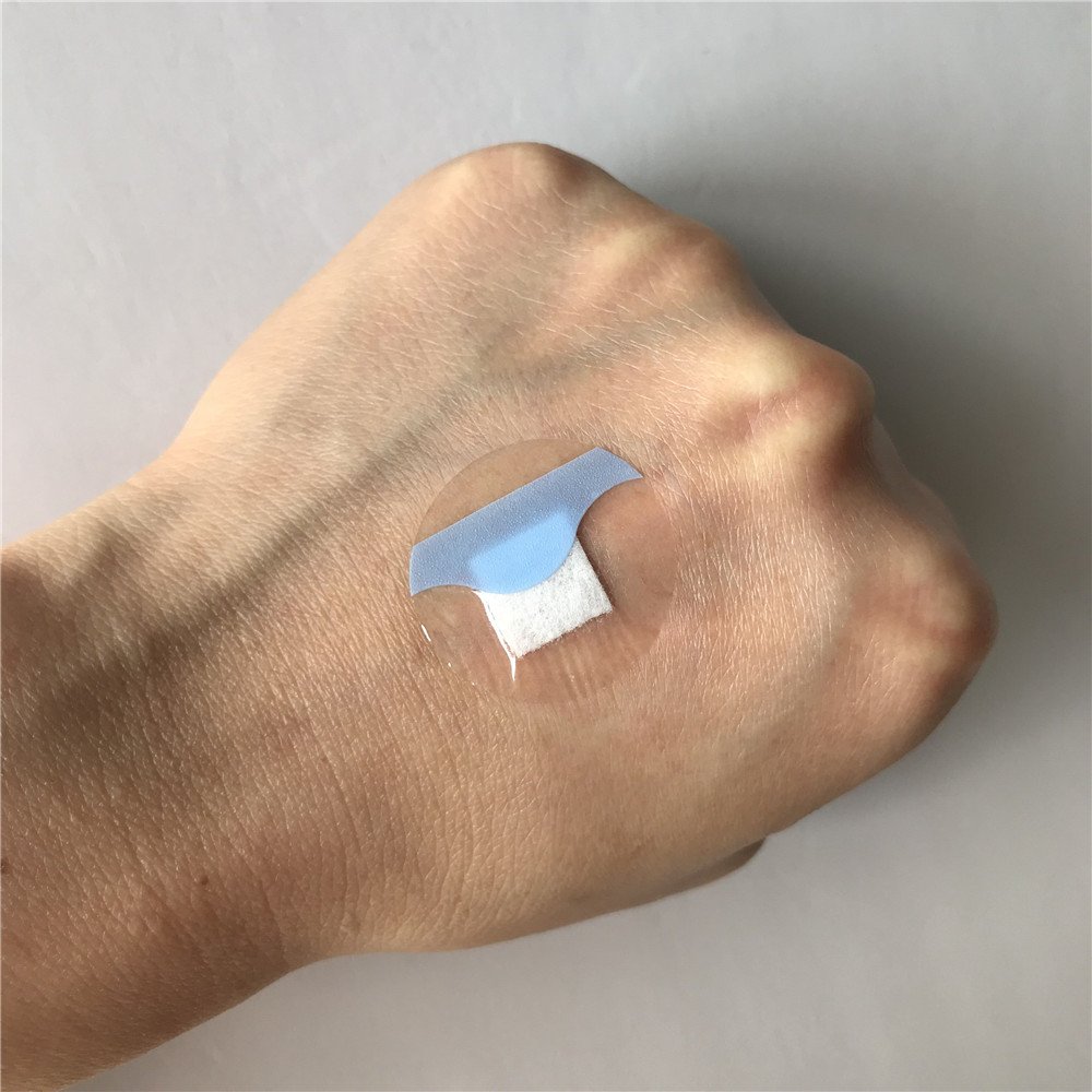 Medical Waterproof Adhesive Plasters Custom Adhesive Round Sterile Medical Bandage