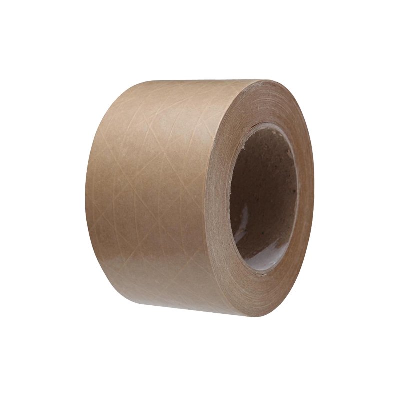 Self Adhesive Reinforced Gummed Kraft Paper Tape For Carton Sealing