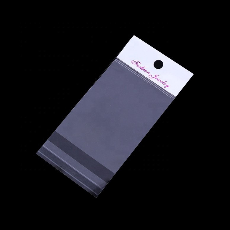 Small MOQ opp bag self adhesive opp plastic adhesive opp plastic with adhesive