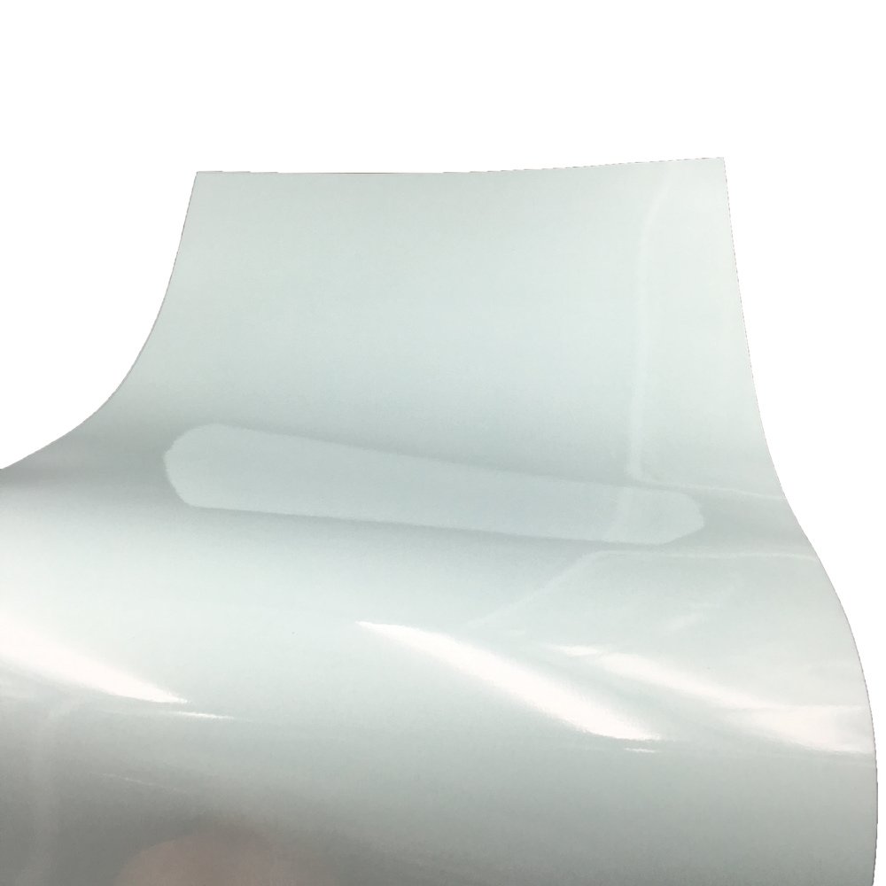 Water Glue Transparent PET/PVC/PP Film Self Adhesive Sticker paper