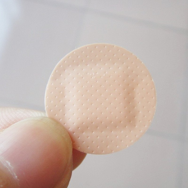 Medical Round Washproof Adhesive PE Band Aids Wound Plaster Spot Bandage Plaster