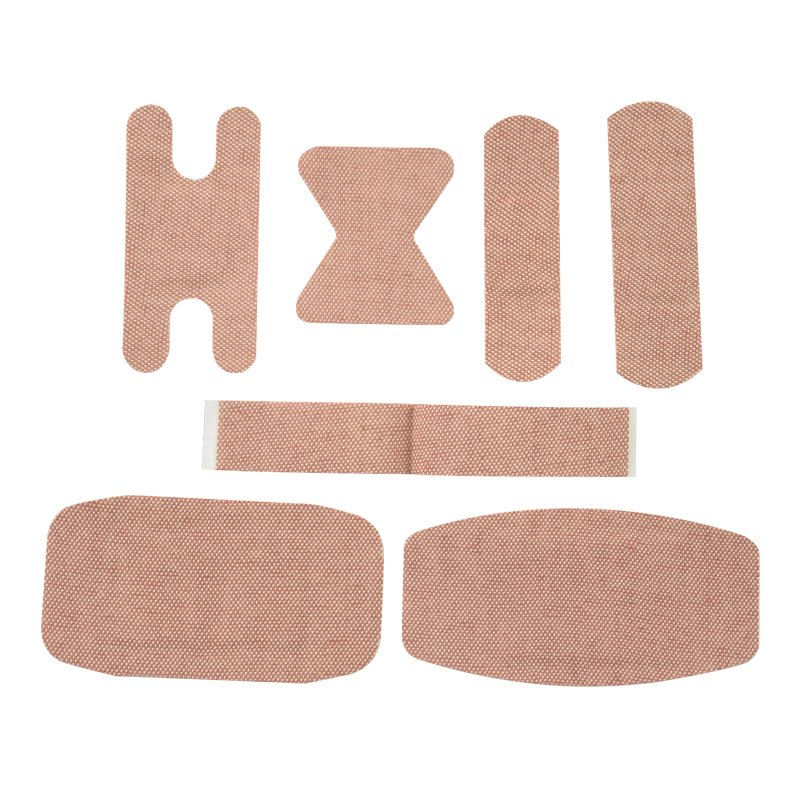 Various of hot selling disposable heavy weight wound plaster first aid kit tough fabric band aid adhesive bandage