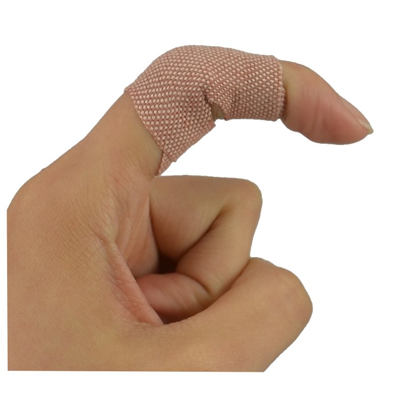 Various of hot selling disposable heavy weight wound plaster first aid kit tough fabric band aid adhesive bandage
