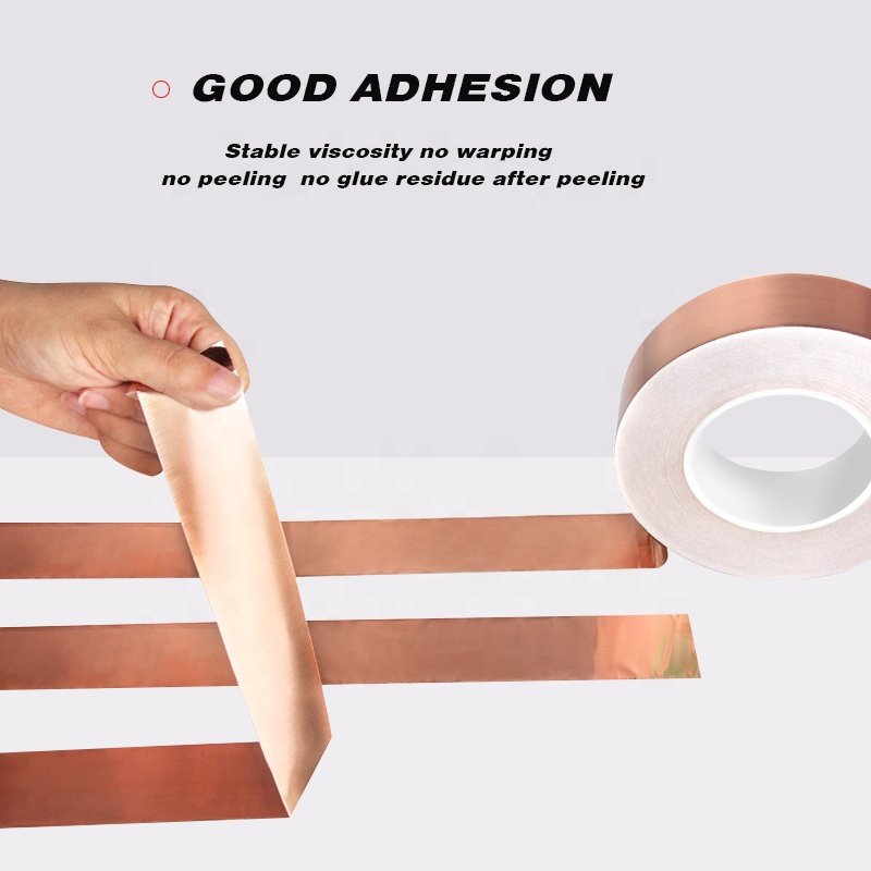 Motian Electrically adhesive conductive double-side copper foil tape for EMI shielding