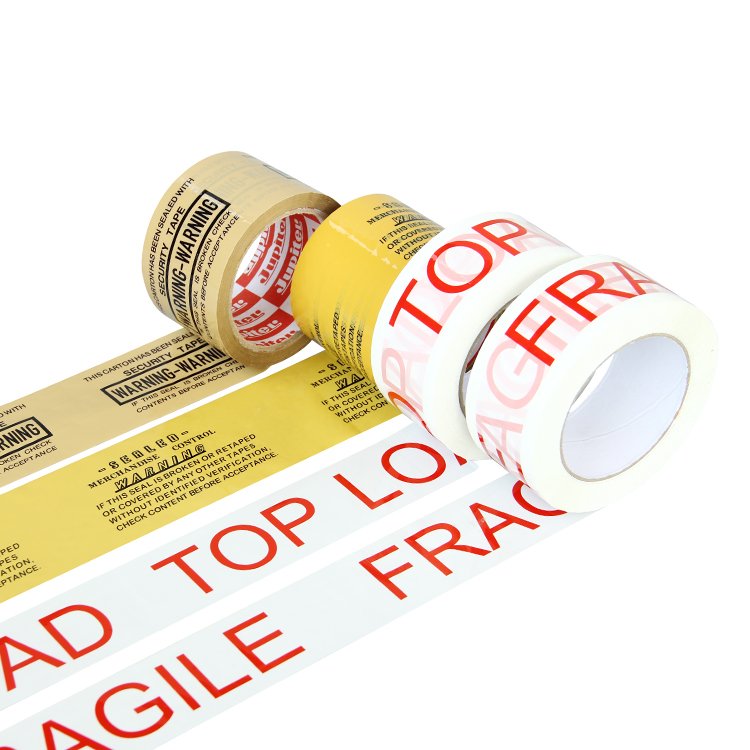 Packaging tape adhesive customised packing tape