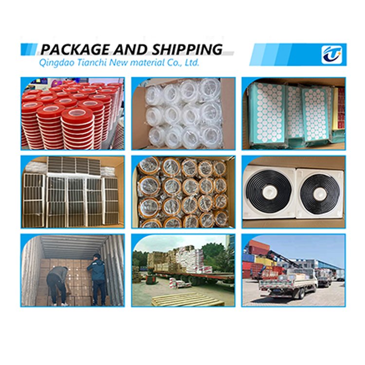 High-quality variety of customizable high-viscosity double-sided self adhesive tape die cuts