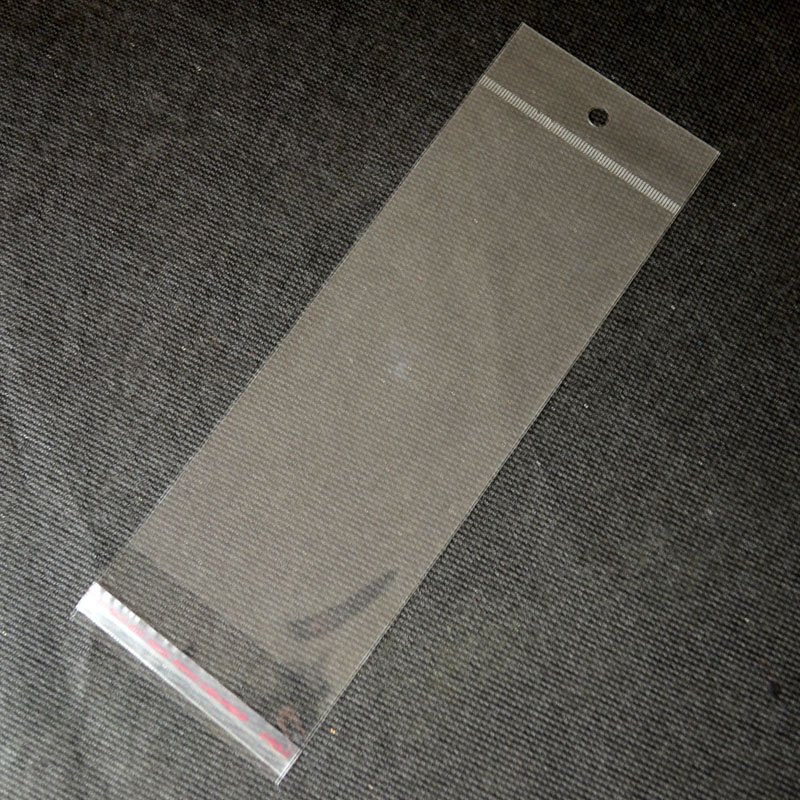 Custom printed opp bag self adhesive plastic bags cellophane bags