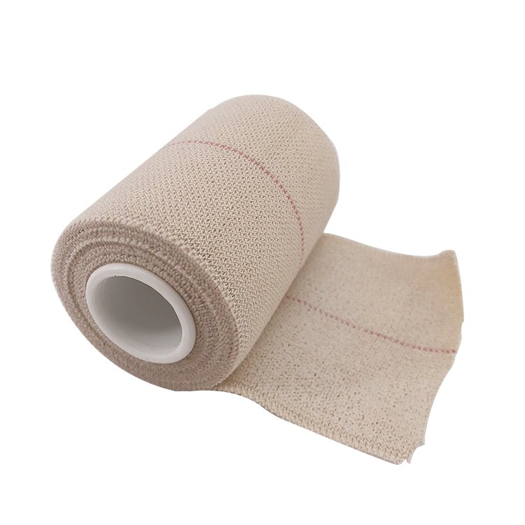 5cm/7.5cm *4.5m White Skin Color Heavy Elastic Adhesive Bandage Wrap Cotton Breathable EAB Tape for Medical Use Wholesale