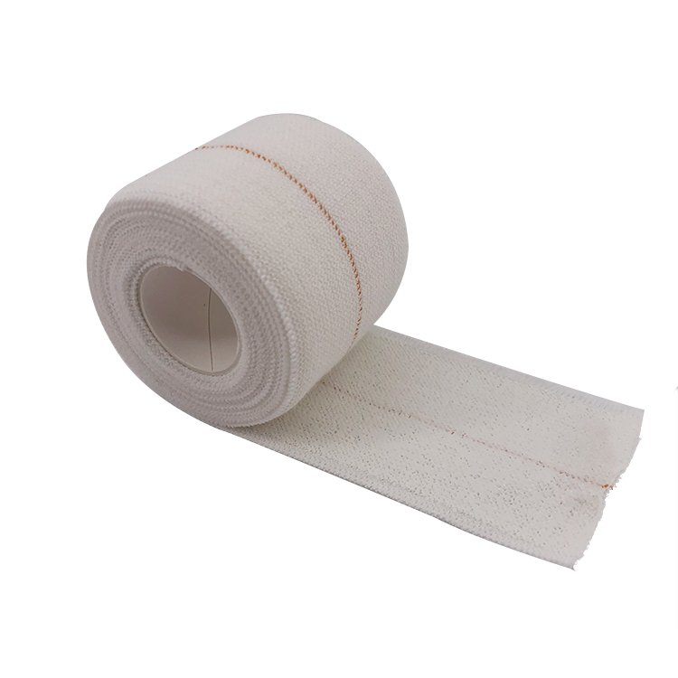 5cm/7.5cm *4.5m White Skin Color Heavy Elastic Adhesive Bandage Wrap Cotton Breathable EAB Tape for Medical Use Wholesale
