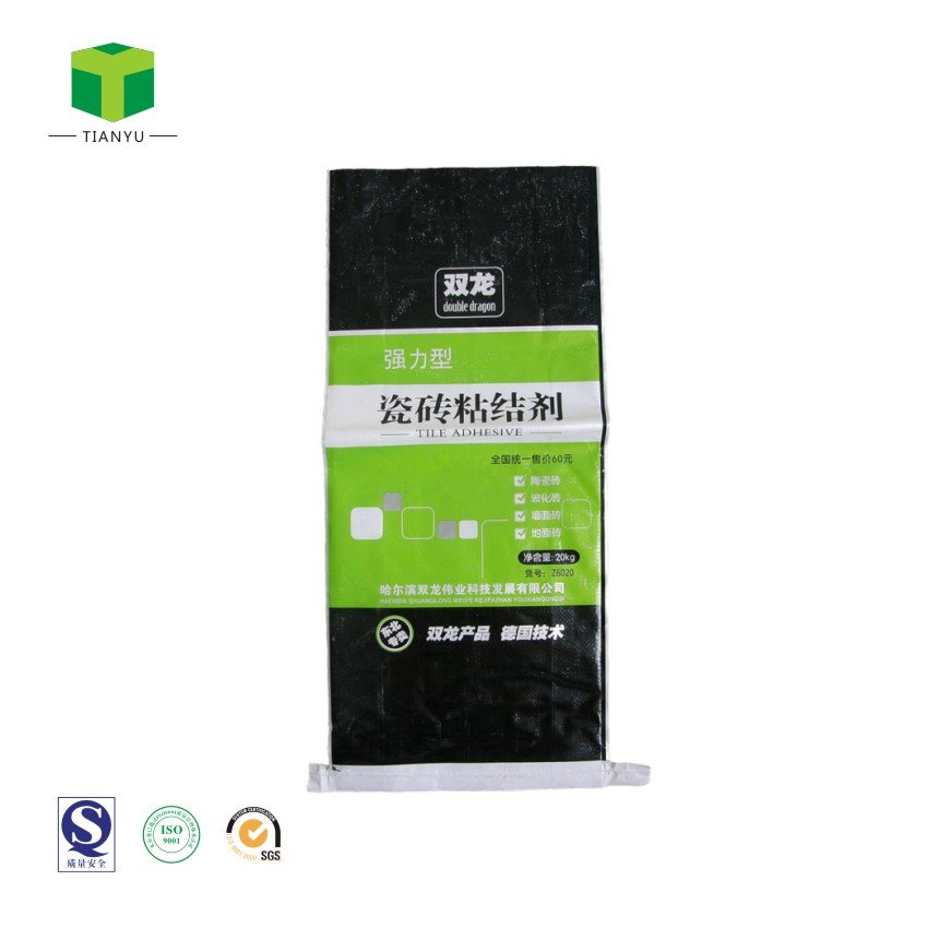 20kg PP woven Tile Adhesive Packing Bag