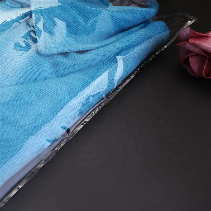 Clear Apparel Bags Self Sealing Adhesive OPP Poly Plastic Bags for T-Shirt and Clothes Packaging, 8.7 x 12.6 inches