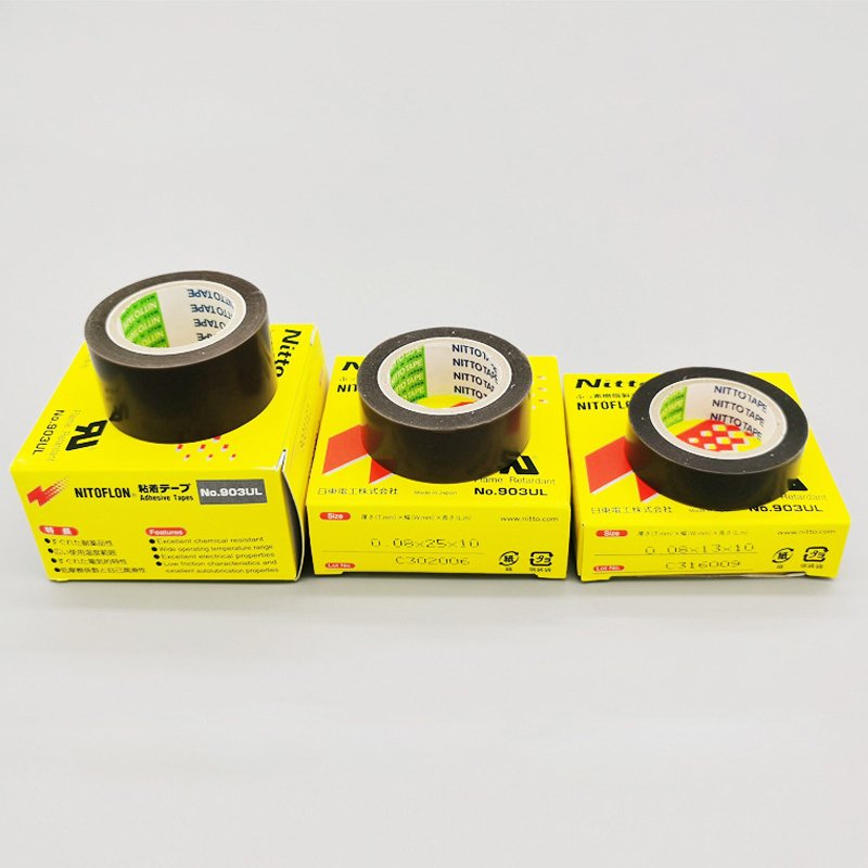 Nitto PTFE Fiberglass Film Tape Nitto 903UL for Heat Masking & Sealing