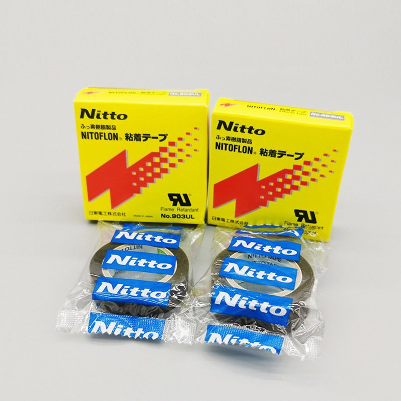 Nitto PTFE Fiberglass Film Tape Nitto 903UL for Heat Masking & Sealing