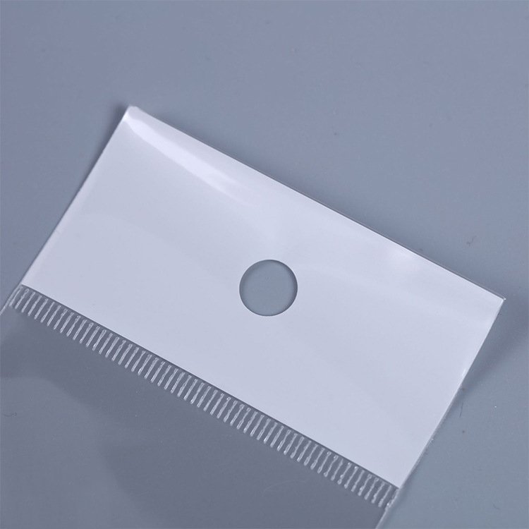 Custom Plastic OPP Poly Bag with Card Header Disposable Gravure Printing for Gift Packing Craft Packaging Plastic Shrink Bag